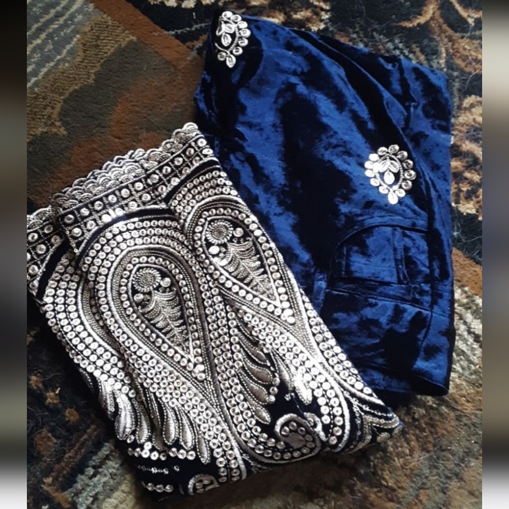Lenni velvet sequin pants - Picture 3 of 7